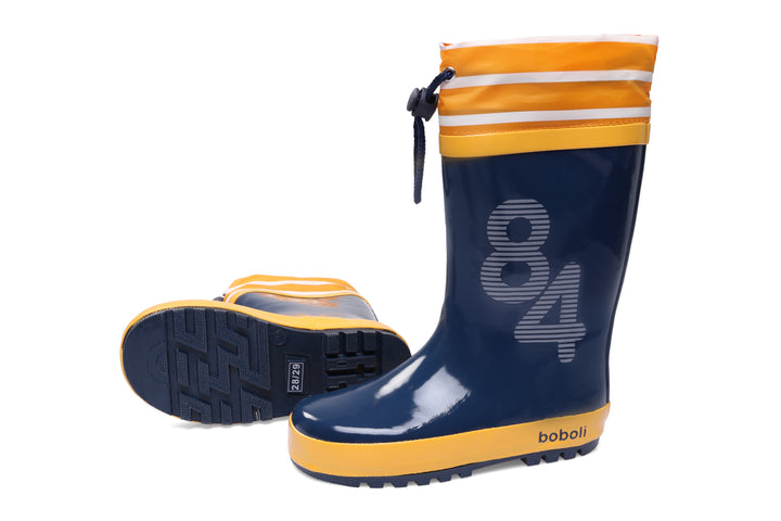 Navy Blue Boots