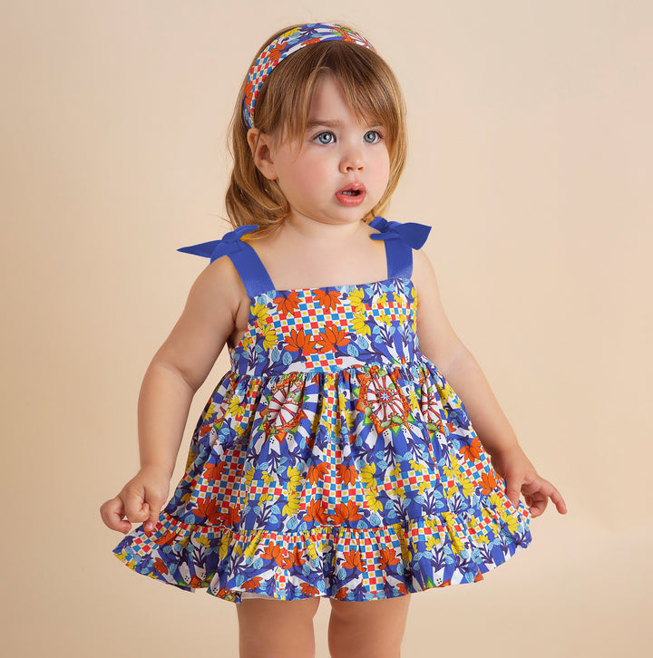 BLUE-D DRESS