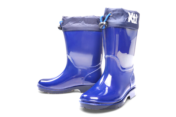 Navy Blue Rain Boots