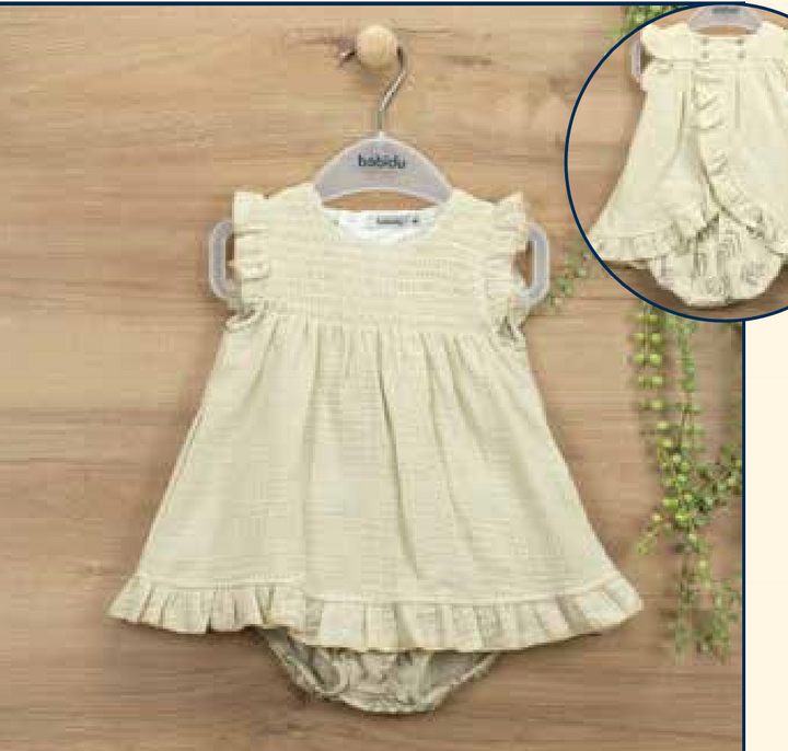 BEIGE-D DRESS