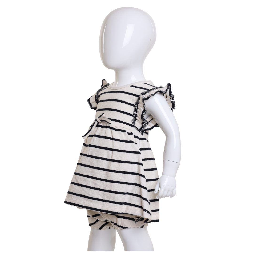 BEIGE BABY DRESS