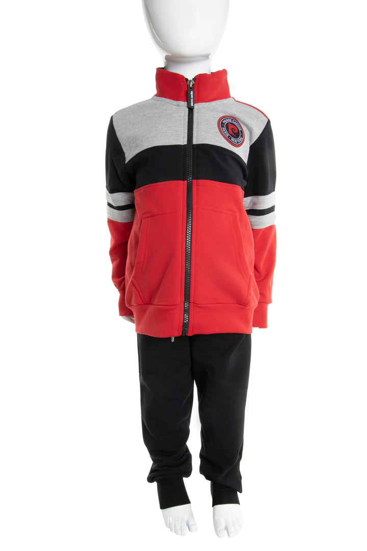 Red and Grey Training Suit