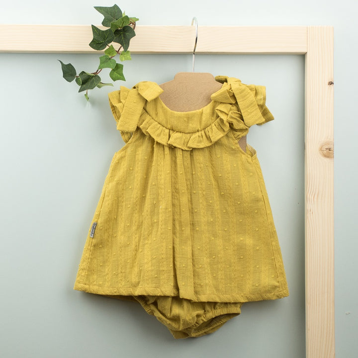 Mustard Baby Dress
