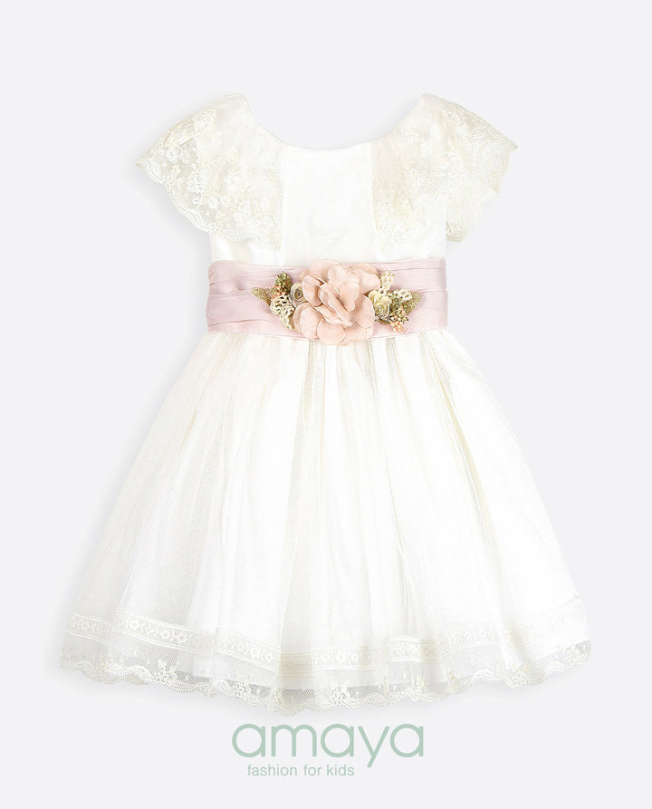 BEIGE DRESS
