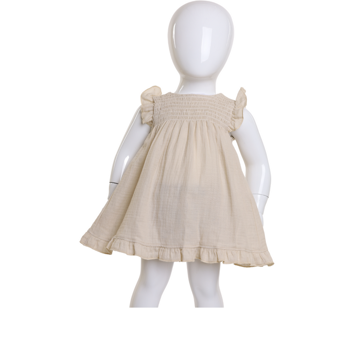 BEIGE-D DRESS