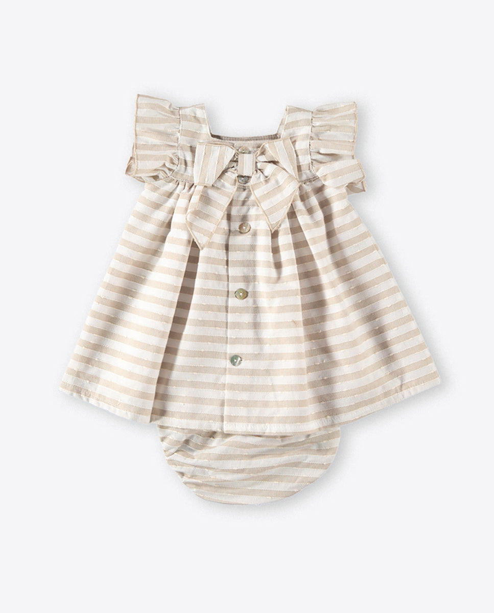 BEIGE-D DRESS