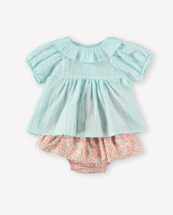 BLUE-L BABY GIRLS SET