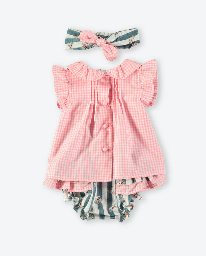 PINK BABY GIRLS SET