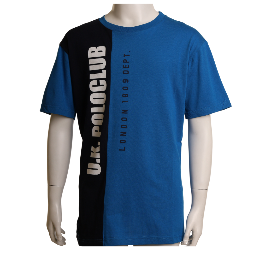 T SHIRT 14Y-16Y BLUE -D