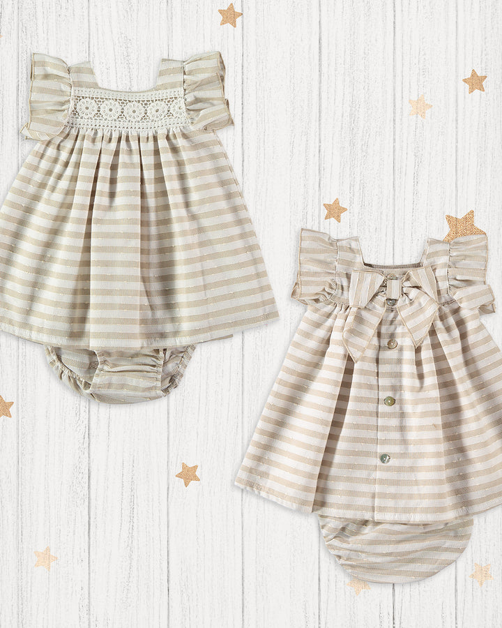 BEIGE-D DRESS