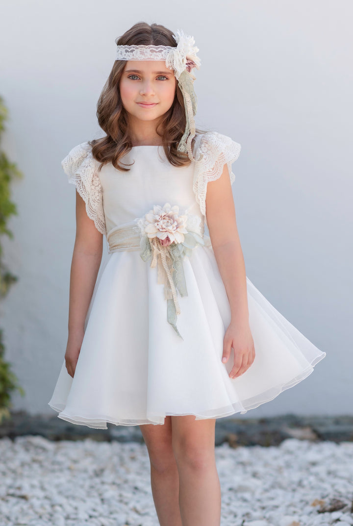 Off White Dress