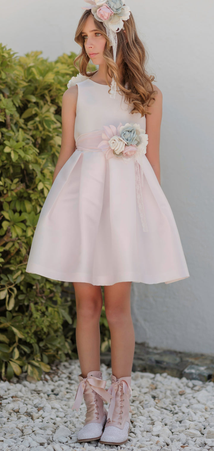 BEIGE DRESS