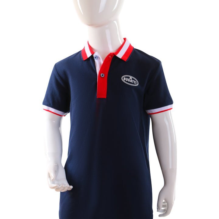 Navy Blue Polo Shirt - Lamborghini