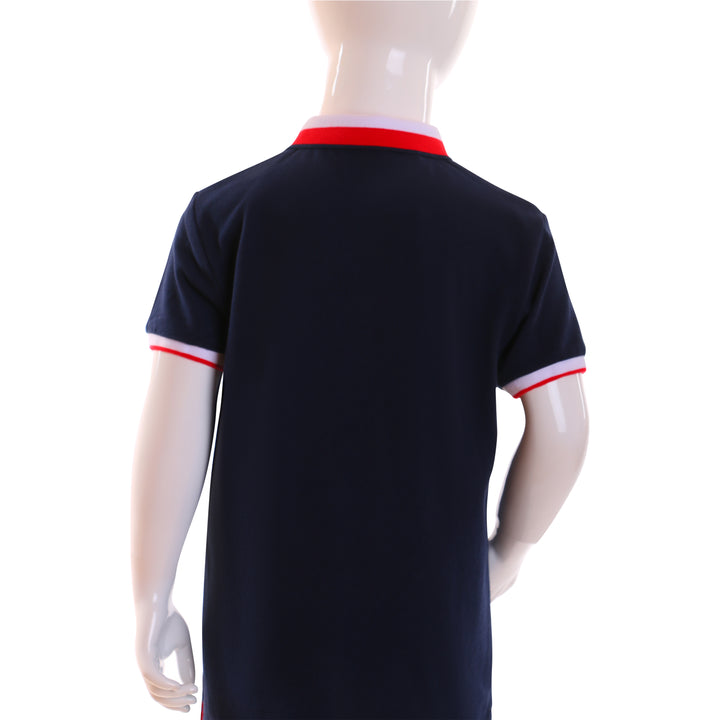 Navy Blue Polo Shirt - Lamborghini
