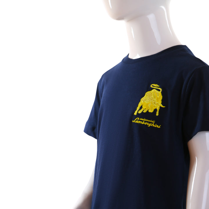 Navy Blue T-Shirt - Lamborghini