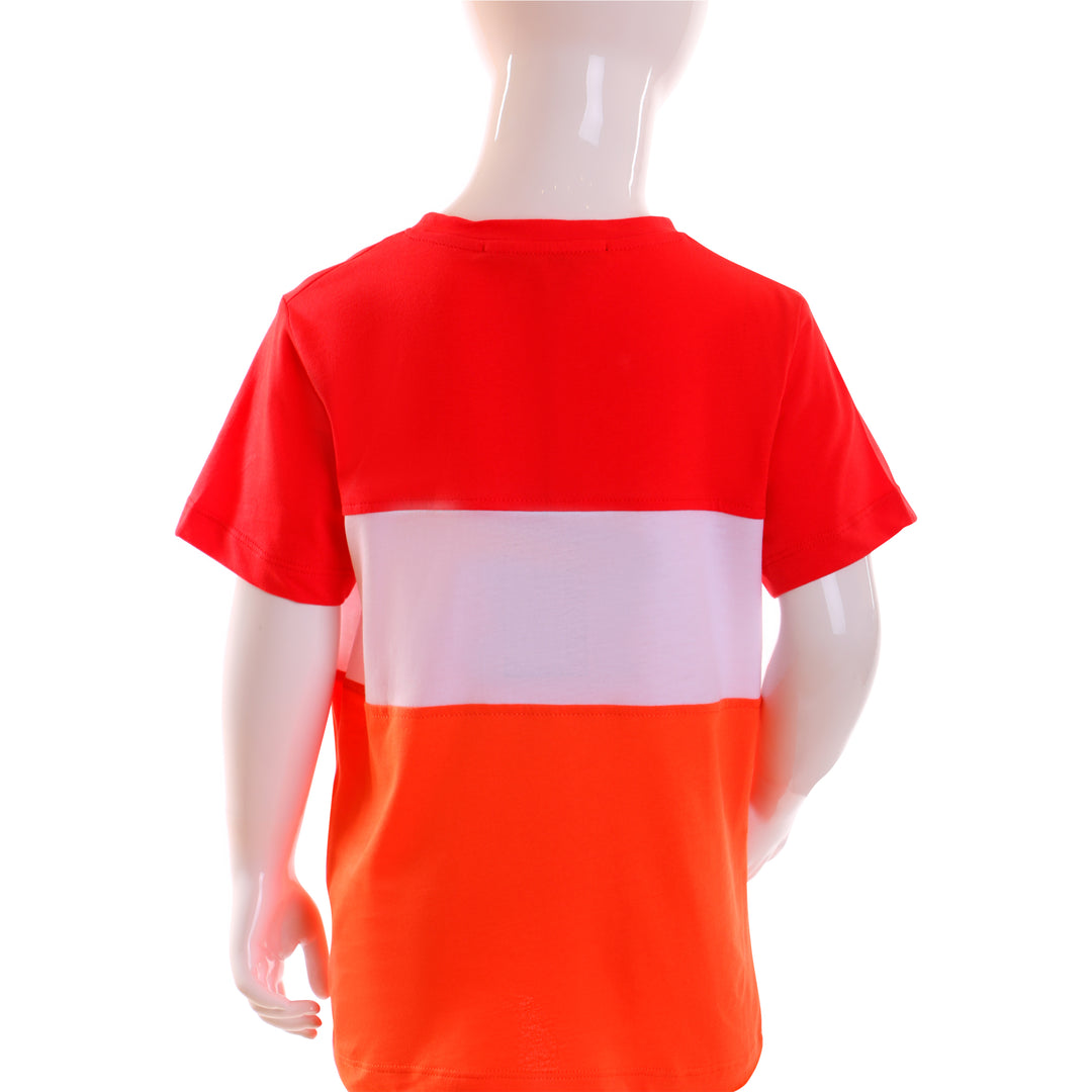 Red, White and Orange T-Shirt - Aston Martin