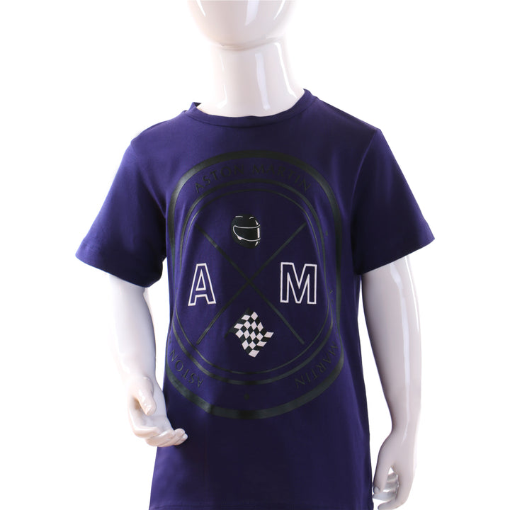 Navy Blue T-Shirt - Aston Martin