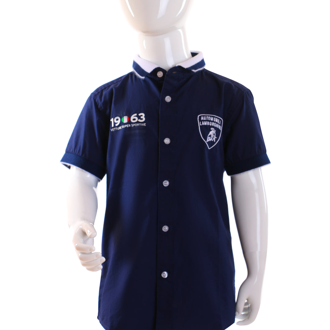 Navy Blue Shirt - Lamborghini