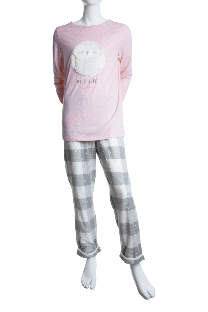 Pink and Grey Pyjama