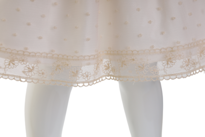 BEIGE BABY DRESS