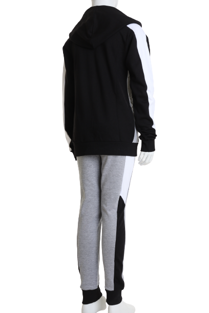 BLACK TRANING SUIT 3Y-7Y