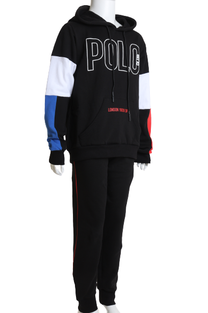 BLACK TRANING SUIT 3Y-7Y