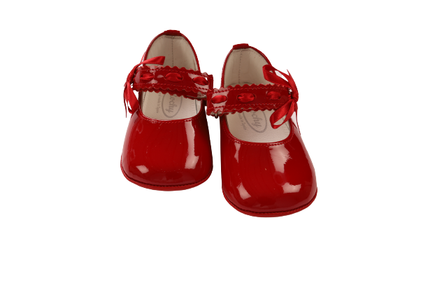 BABY SHOES RED