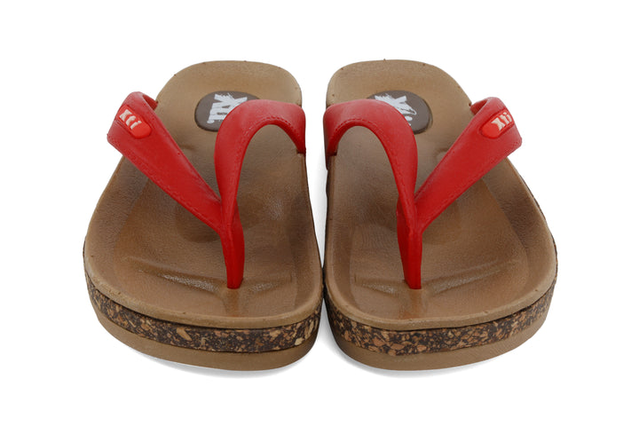 Red Flip Flops