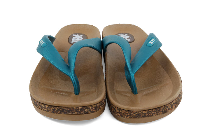 Turquoise Flip Flops