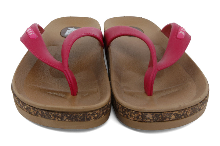 Fuchsia Flip Flops