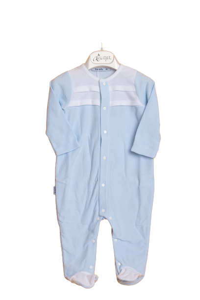 Light blue baby overall