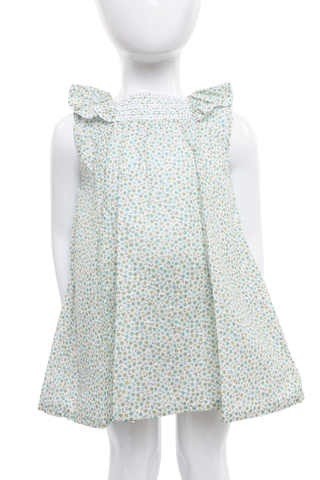 GREEN BABY DRESS