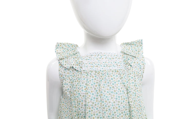 GREEN BABY DRESS