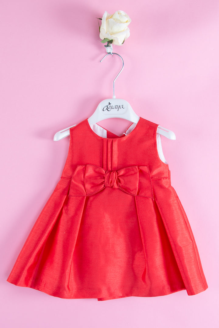 Red Girls dress - made in Spain