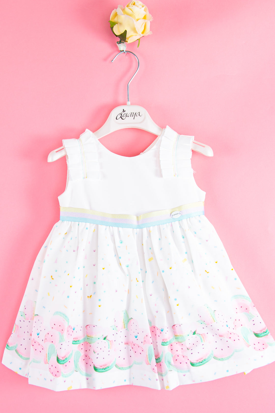 White dress - made in Spain