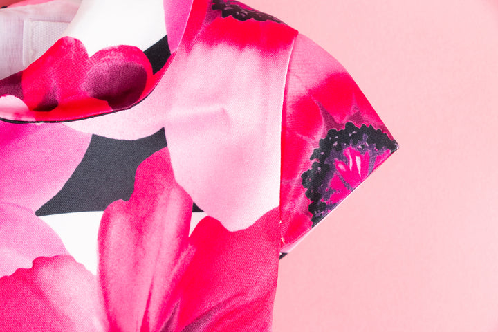Fuchsia Girls dress - made in Spain