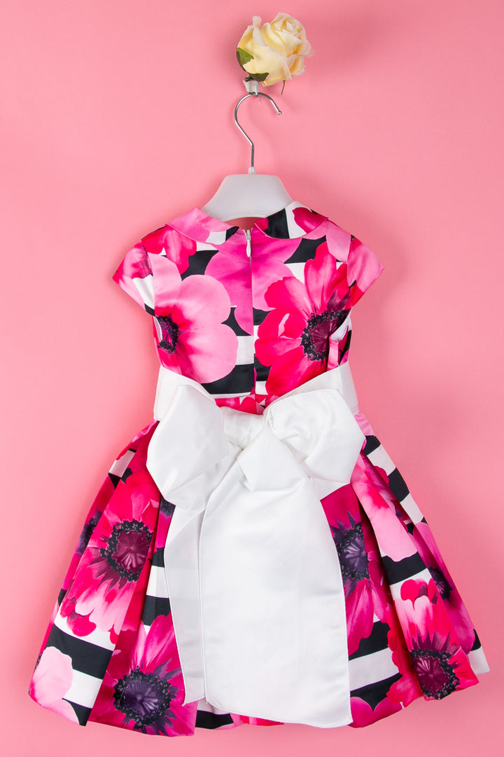 Fuchsia Girls dress - made in Spain