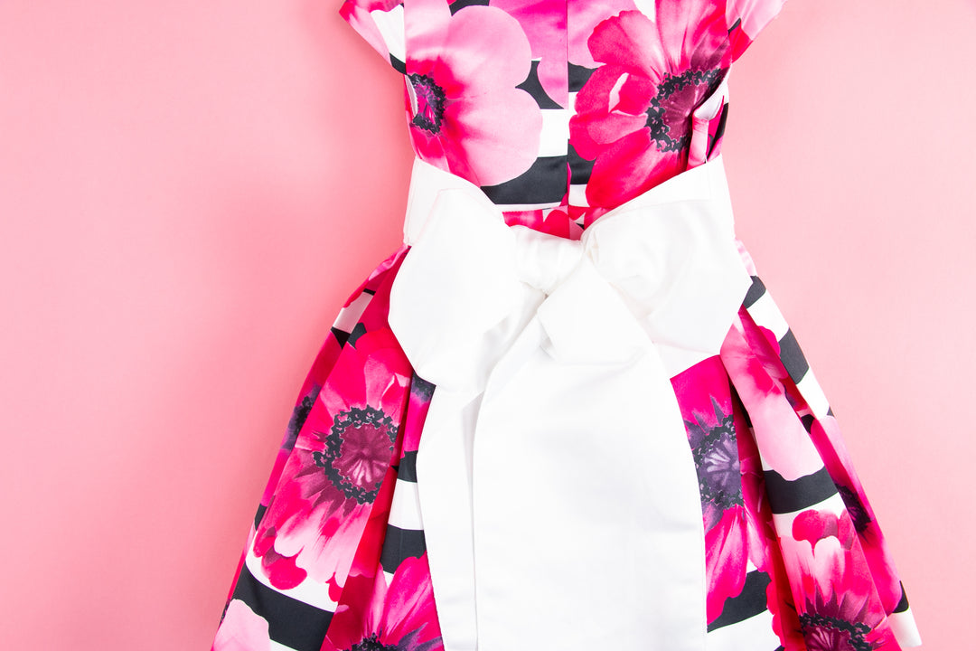 Fuchsia Girls dress - made in Spain
