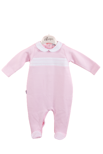 pink baby overall pyjama