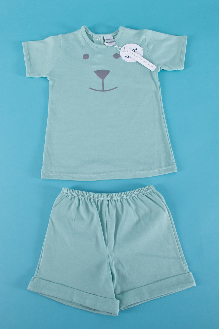 Green Bear Pyjama set