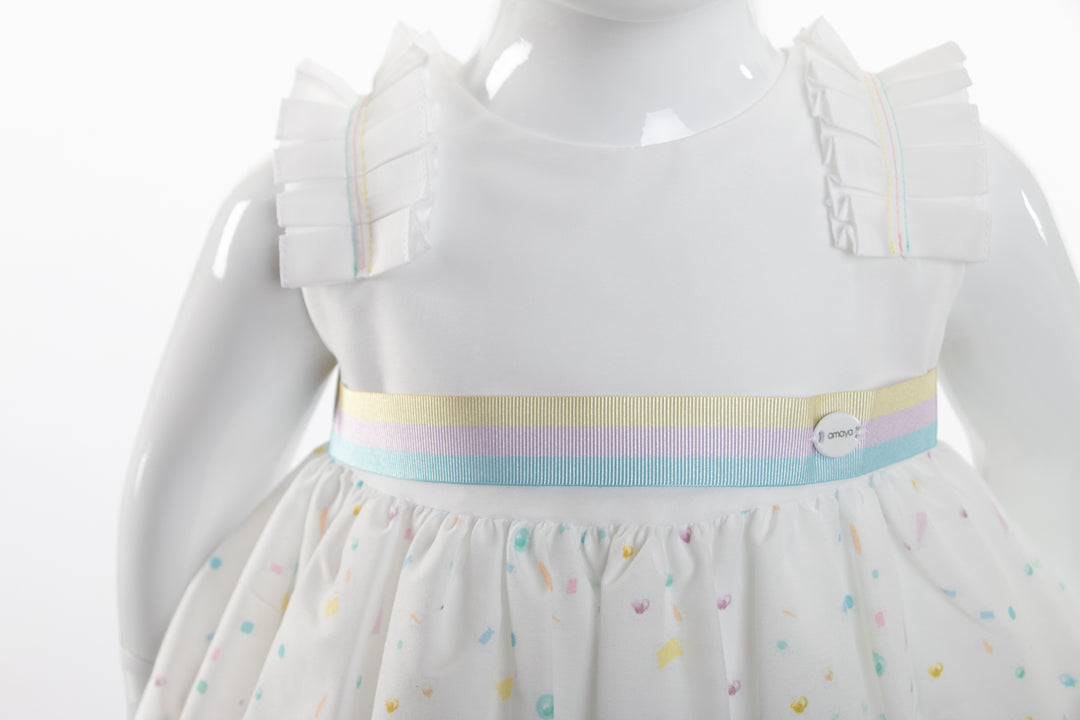 White dress - made in Spain