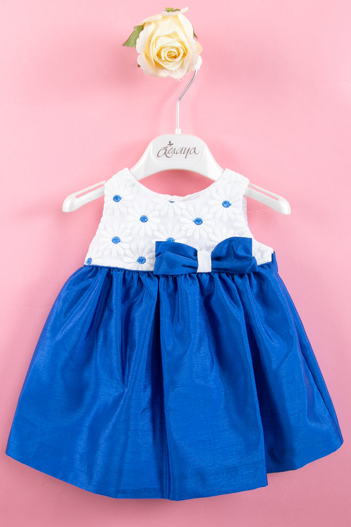 Blue and White Baby Dress