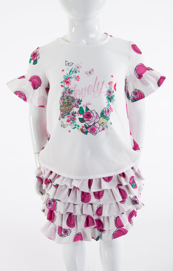 FUCHSIA GIRLS SET