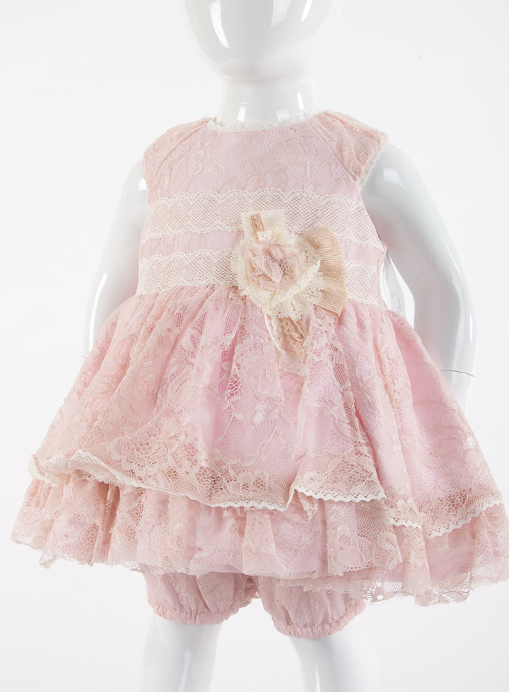 Pink dress made in Spain