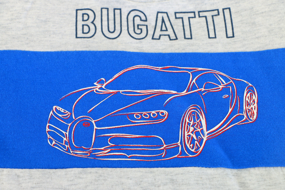 Grey and Blue T-Shirt - Bugatti