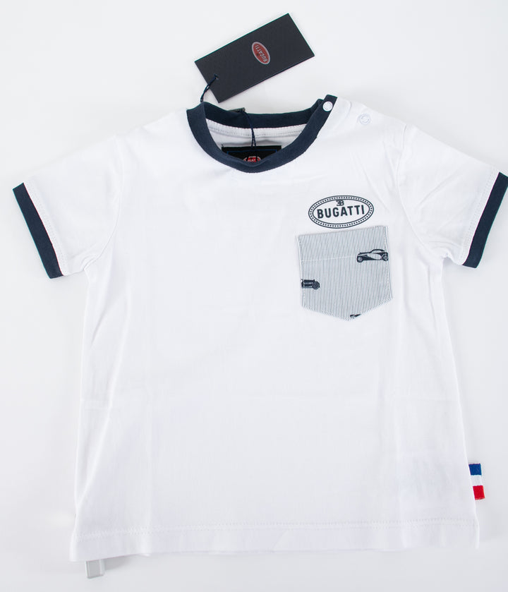 White T-Shirt - Bugatti