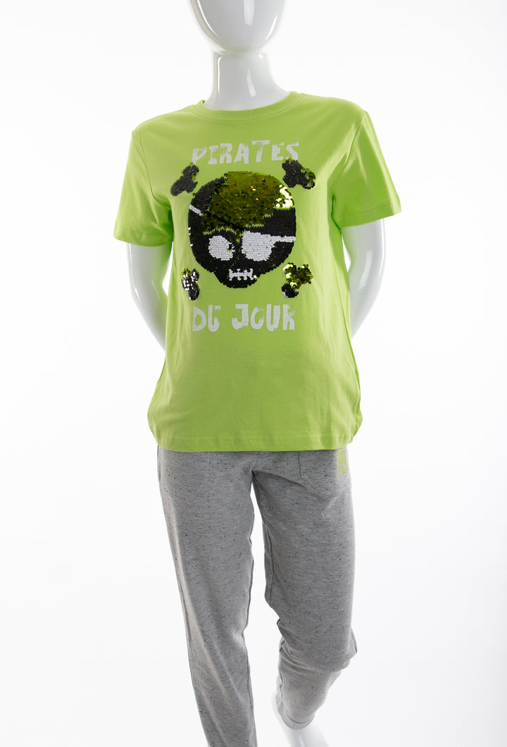 Green girls Pyjama