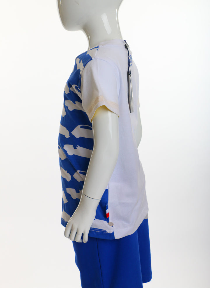 Blue and white boys set - Bugatti