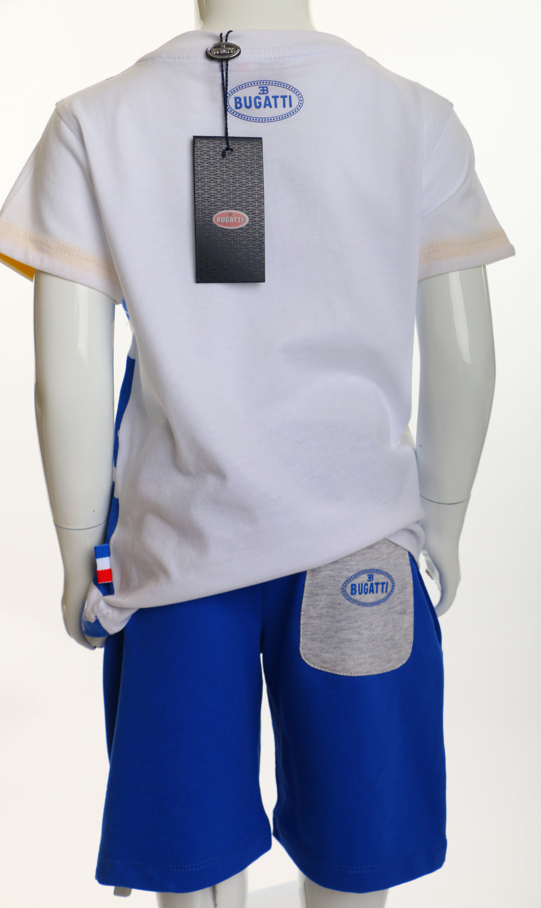 Blue and white boys set - Bugatti