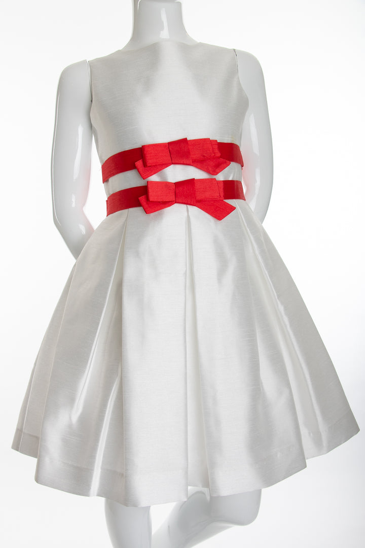 White and red Dress